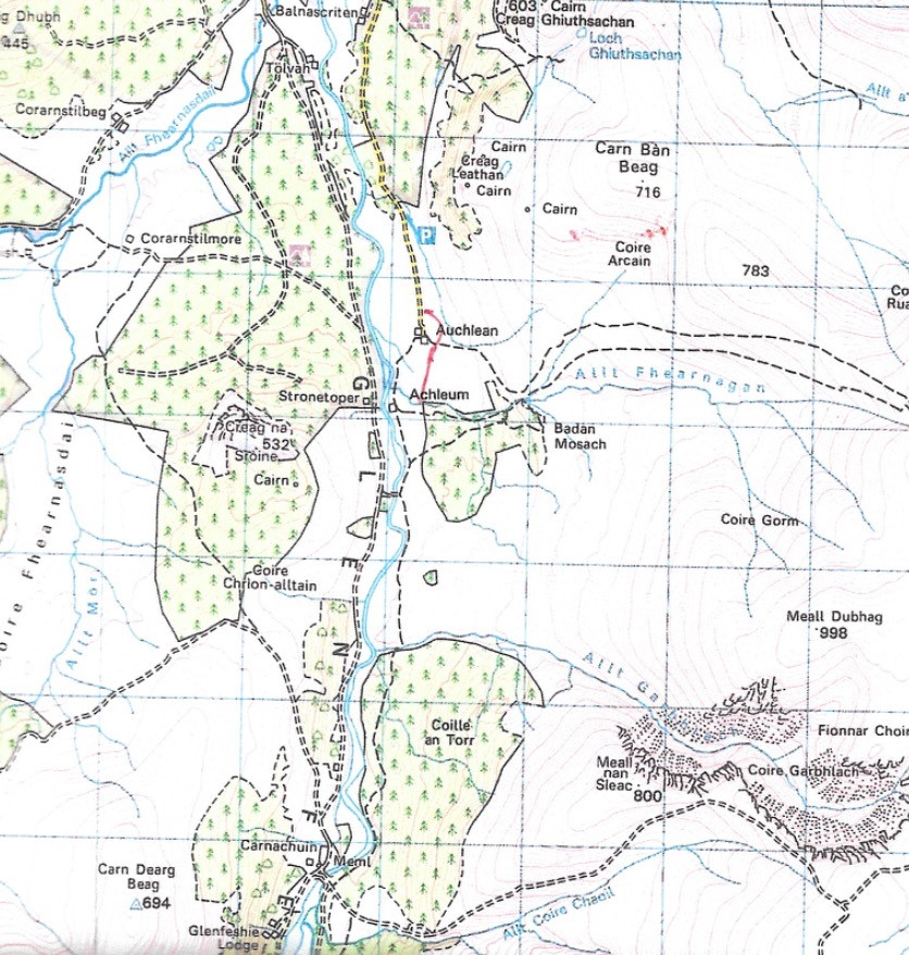 Achlean new path map 2Jul19